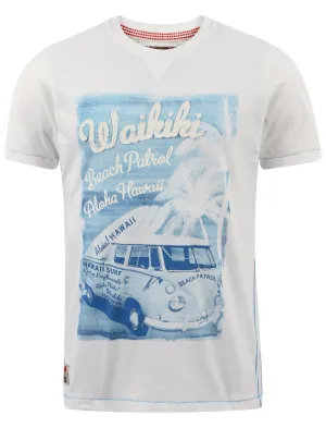Tokyo Laundry Hermosa Cove t-shirt in Ivory