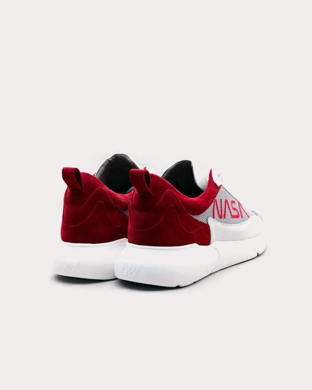 W3RD NASA MARS Red Low Top Sneakers