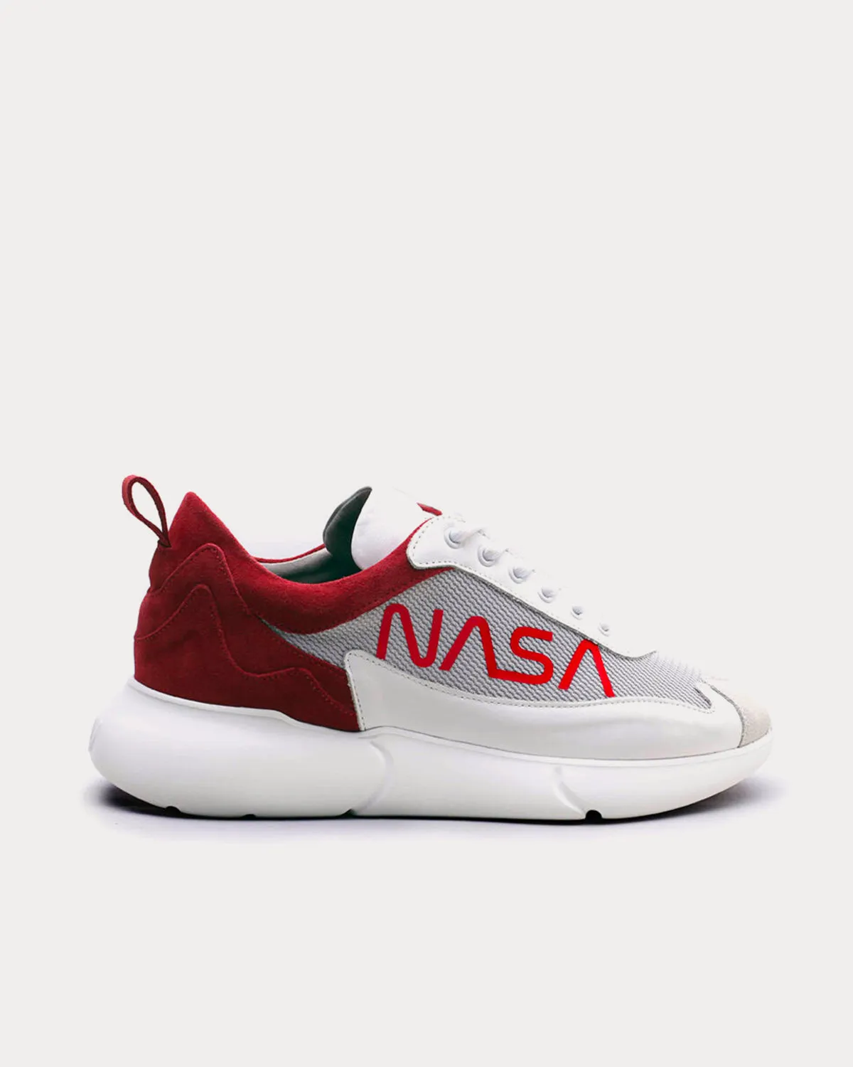 W3RD NASA MARS Red Low Top Sneakers
