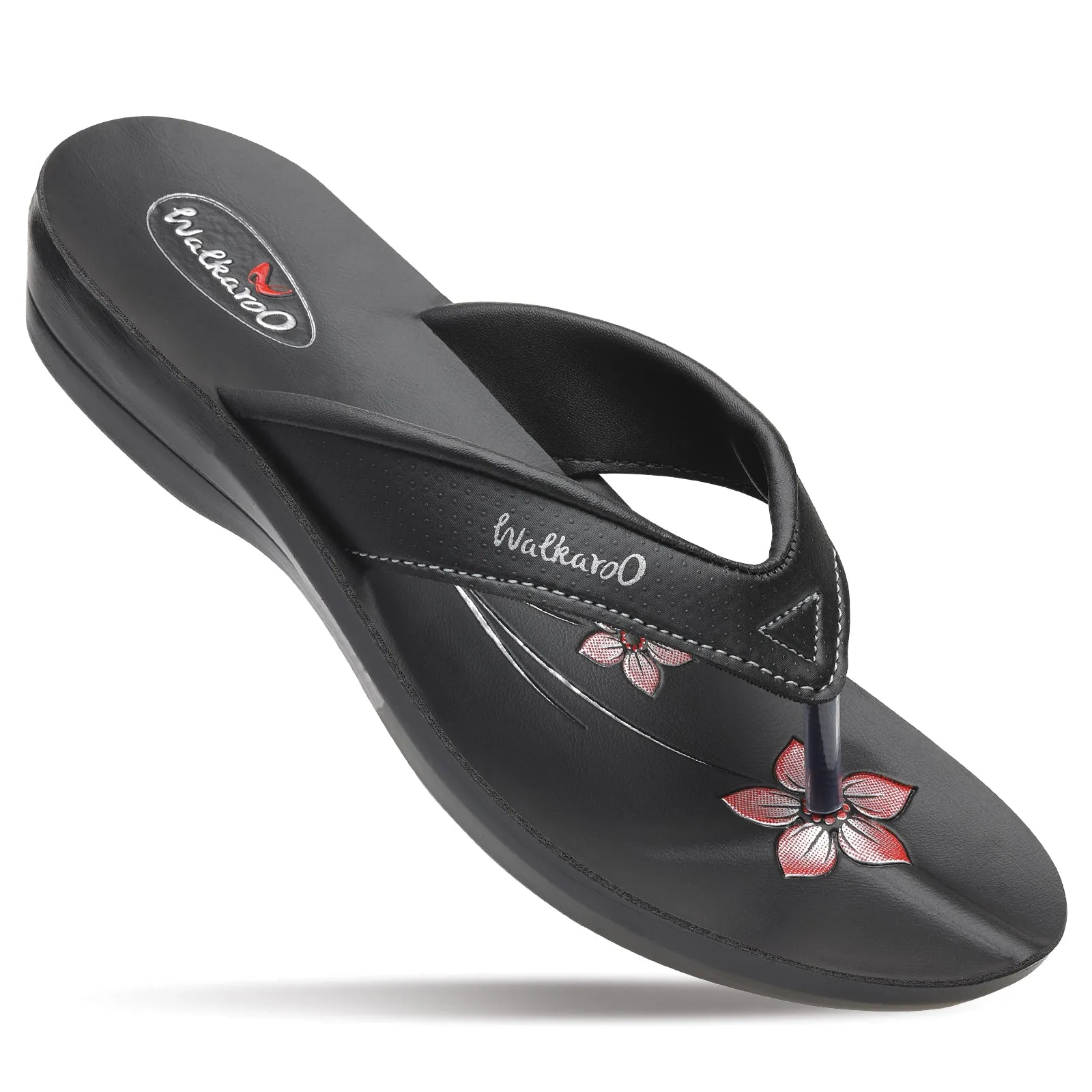 Women's Daily Wear Sandals  - W102 Black